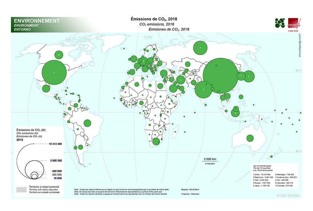 CNRS: «Cartoprodig», mapas para entender el mundo