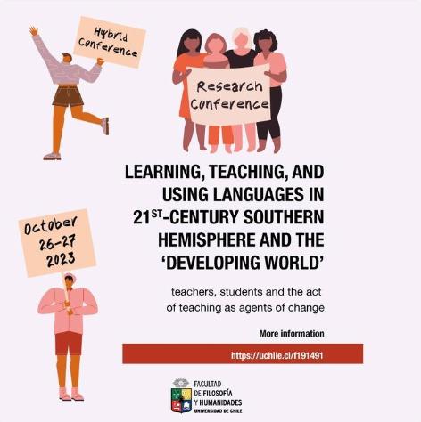 Convocatoria de ponencias: II Congreso Enseñanza, aprendizaje y uso de lenguas en el Hemisferio Sur y países «en vías de desarrollo» en el siglo XXI