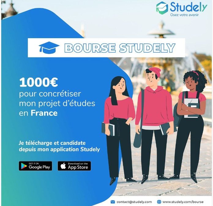 Convocatoria abierta para la beca Studely de apoyo a estudios superiores en Francia